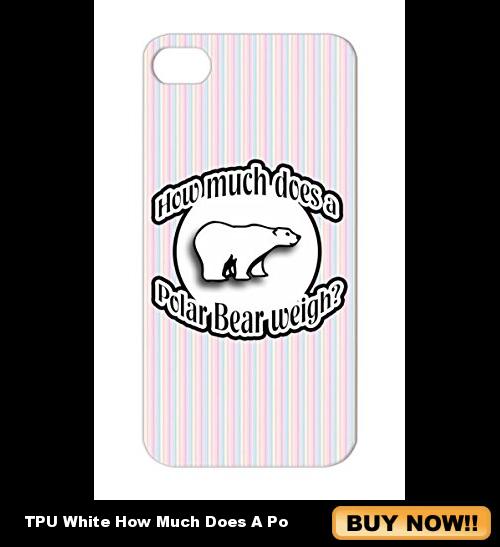 Hall Effect Pickups - TPU White How Much Does A Polar Bear Weigh Cover Case For Iphone 5/5s Great Pickup Line 3D Effect Polar Bear Funny Jokes Famous Movie Quote From The Hall Pass 3d Black Outline